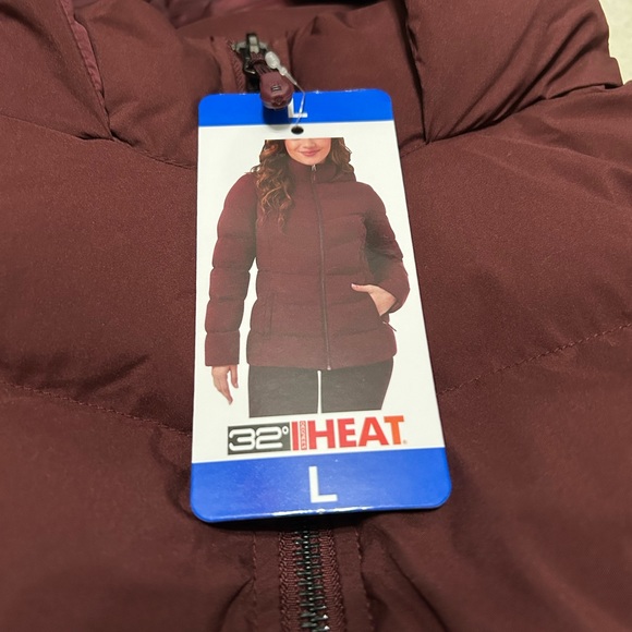 NWT 32 degrees women’s puffer jacket - Picture 3 of 4